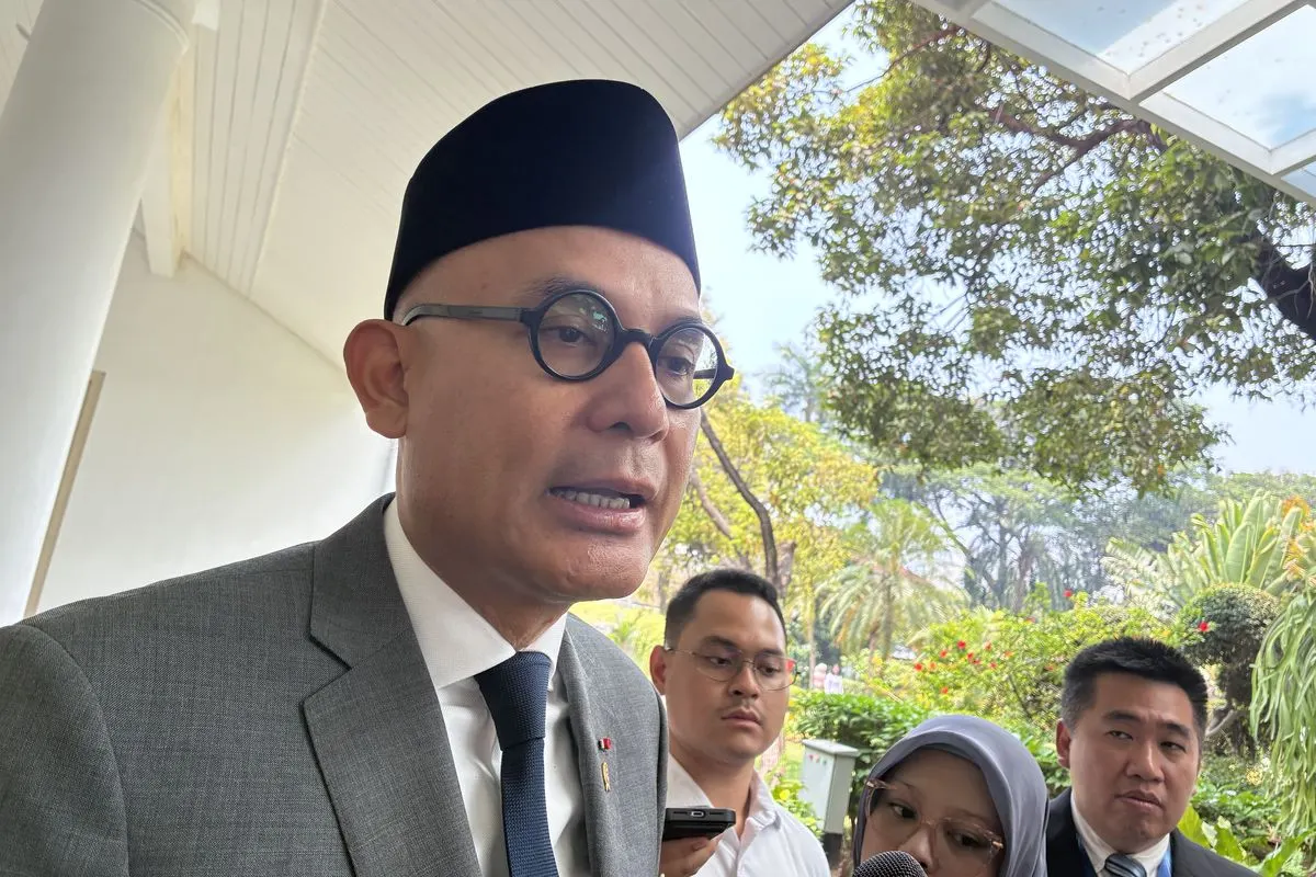 Menteri Luar Negeri (Menlu) Arrmanatha Nasir di Gedung Pancasila, Kementerian Luar Negeri, Jakarta, Kamis (22/10/2026).